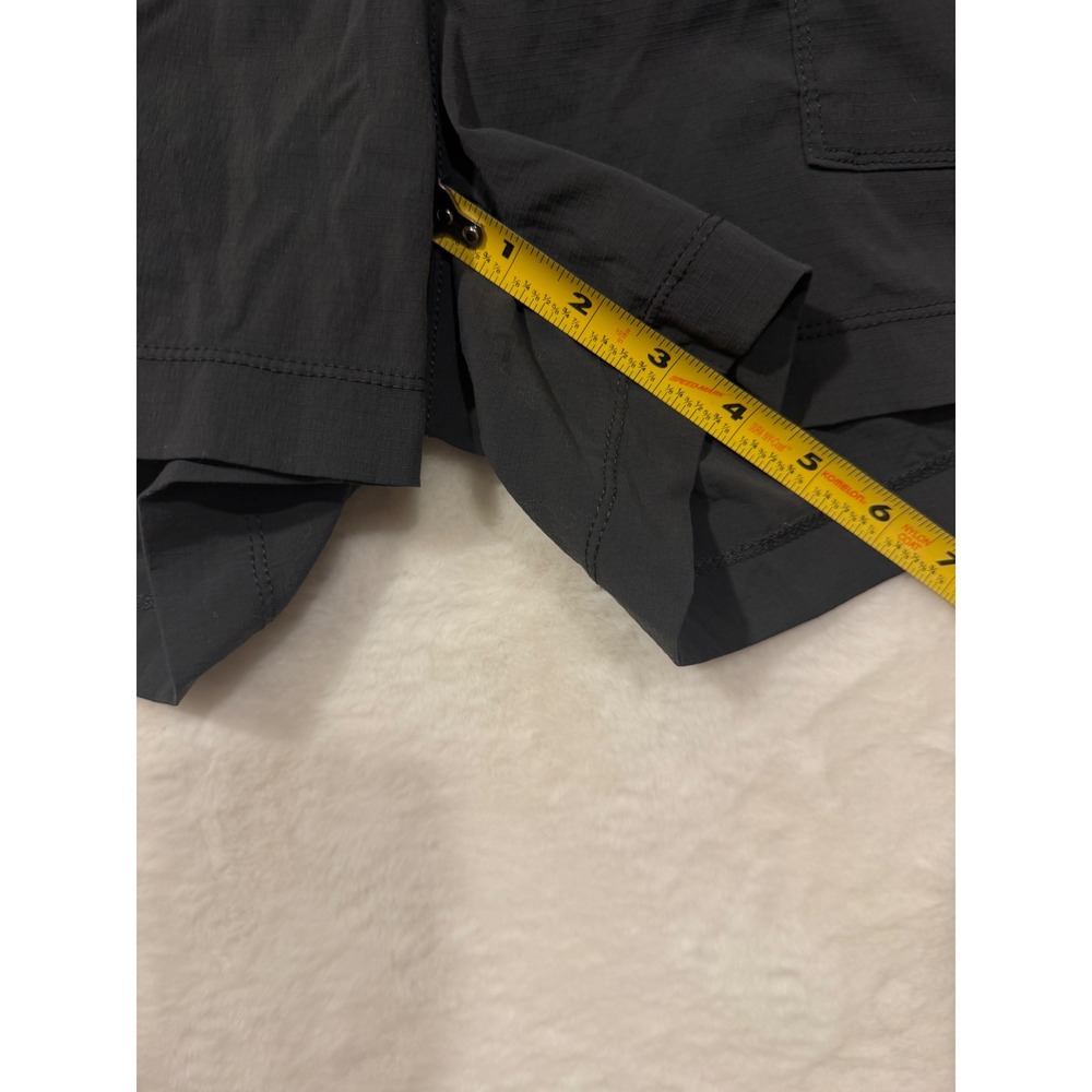 Athleta Trekkie North Shorts Dark Gray Hiking Outdoor Activewear Size 6 - Picture 4 of 6